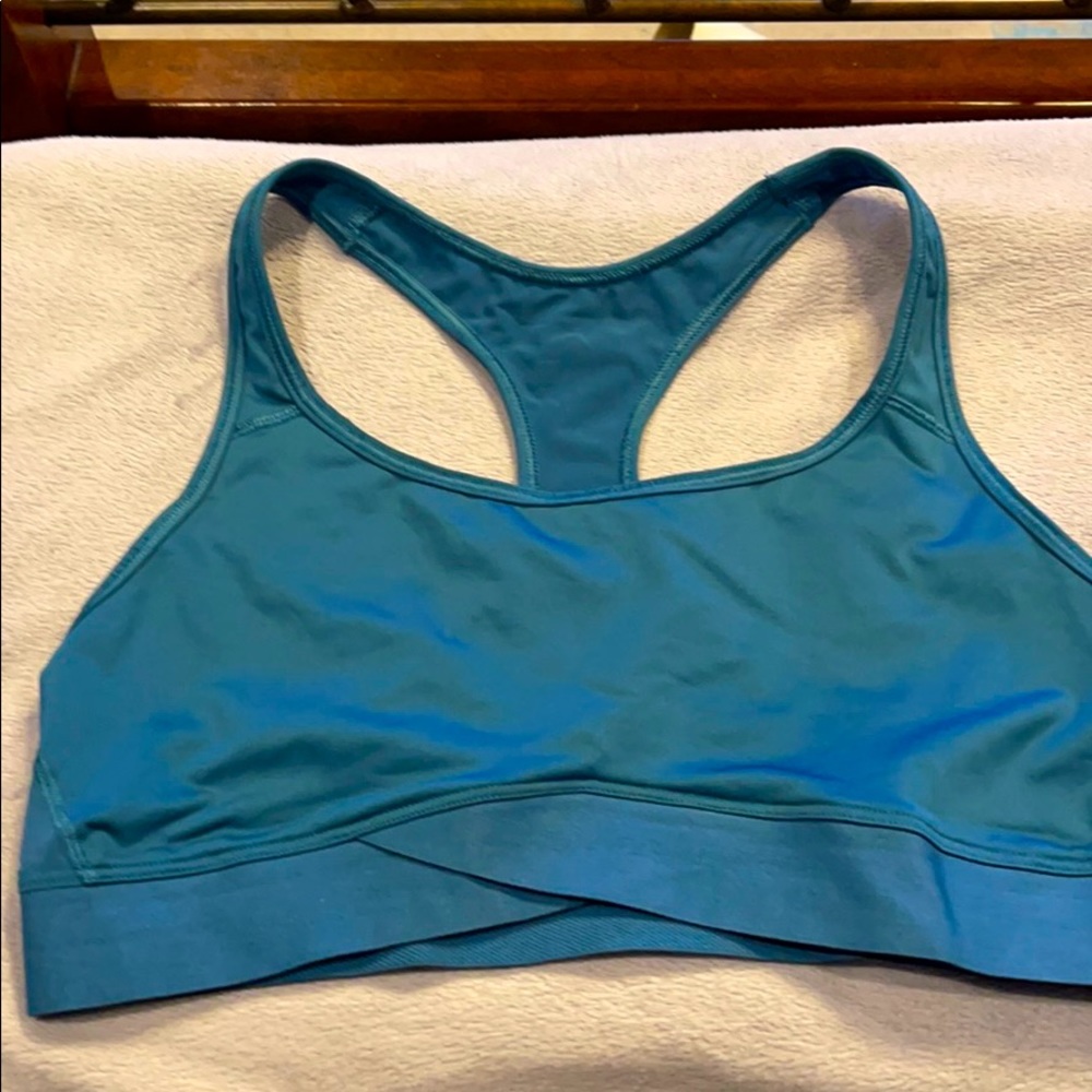 Teal sports bra Victoria’s Secret